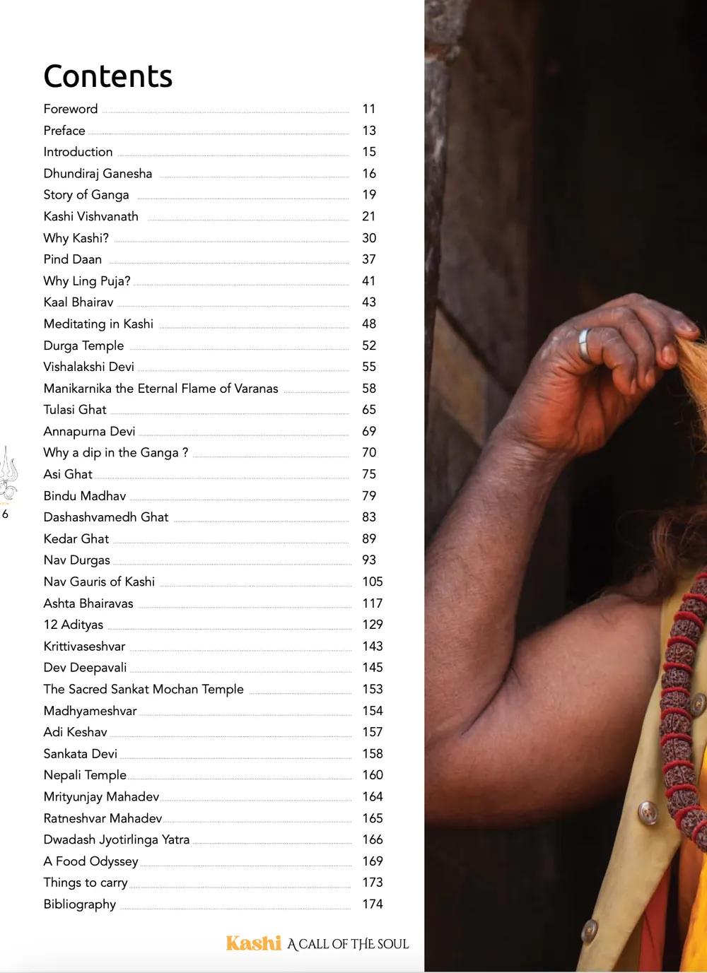 Inside page 4 of Kashi: A Call of the Soul