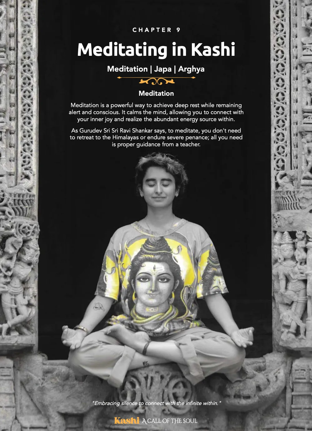 Inside page 15 of Kashi: A Call of the Soul